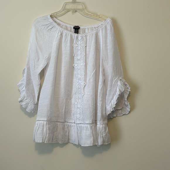 Bydesign ruffle, crochet SZ M - Picture 1 of 6